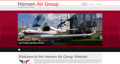 Desktop Screenshot of hansenairgroup.com